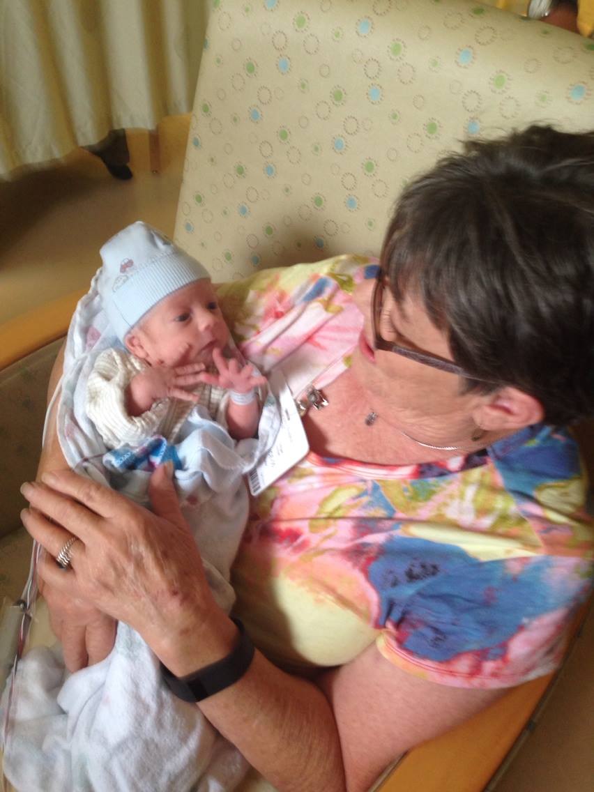 With Grandma